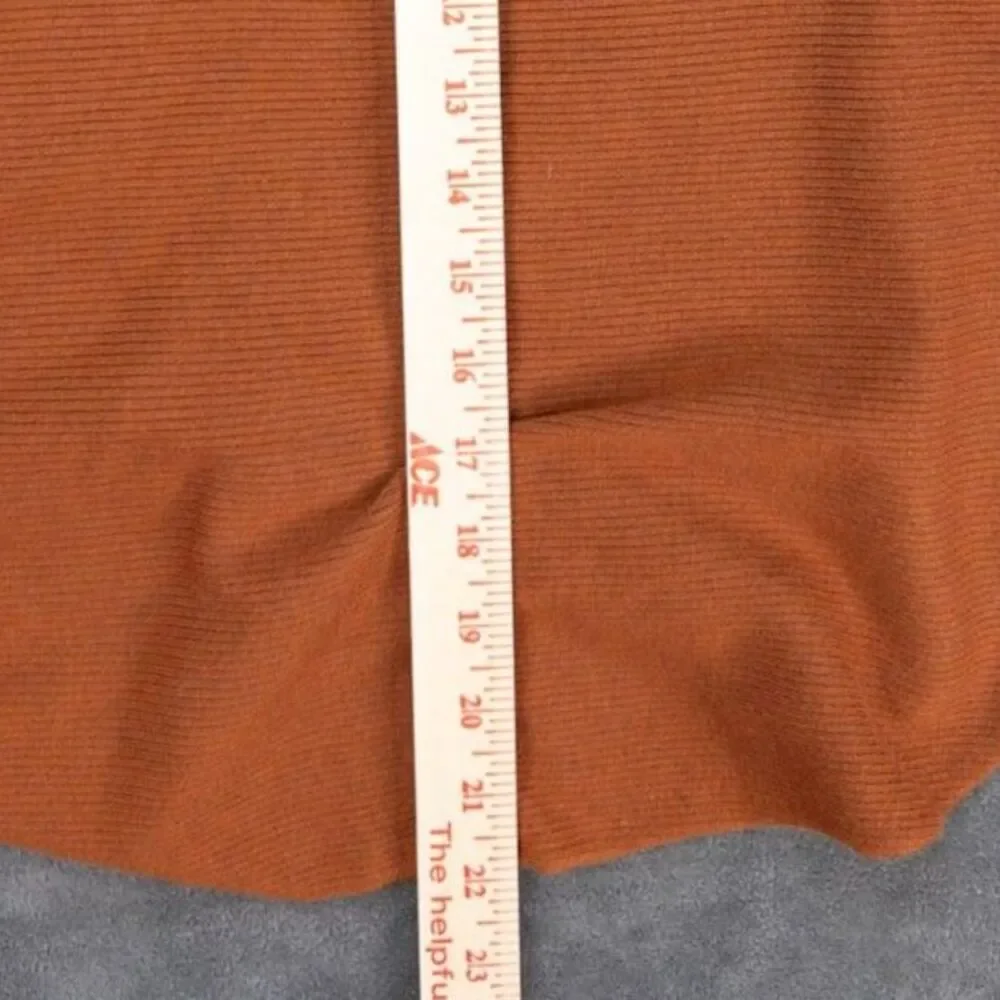 Kerisma Dolman Sleeve Sweater Womens S/M Rust Batwing Oversized Knit Top